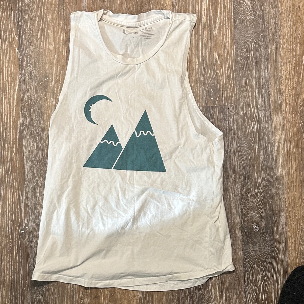 ZYIA White Activewear Top